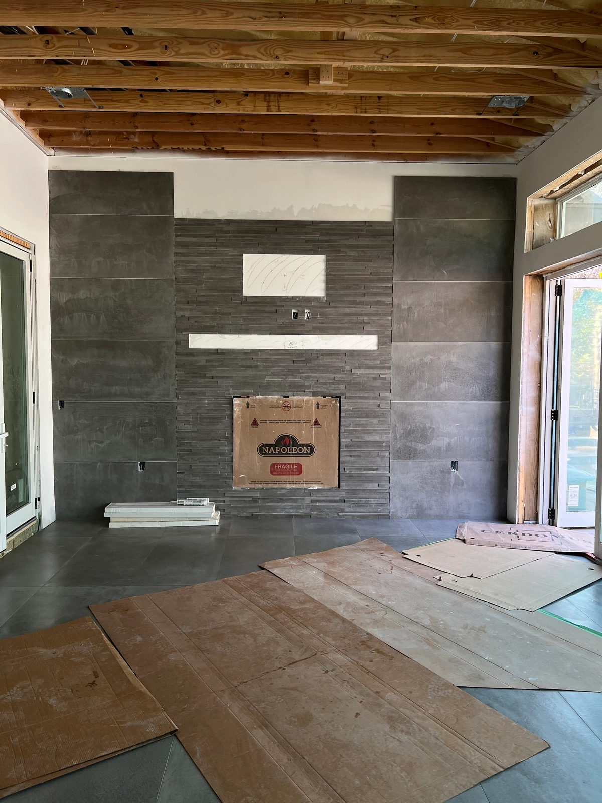 Noliv Construction bathroom remodeling, general renovations and construction, specializing in ceramic tile flooring.