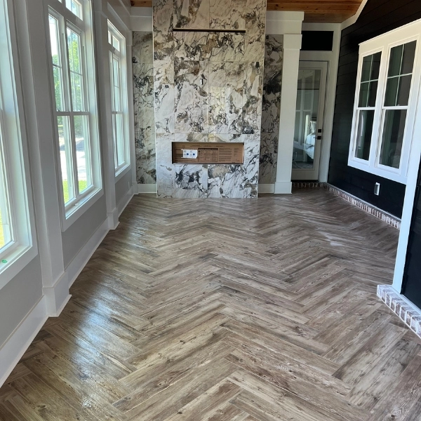 Noliv Construction bathroom remodeling, general renovations and construction, specializing in ceramic tile flooring.